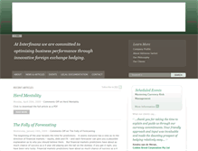 Tablet Screenshot of interfinanz.com.au