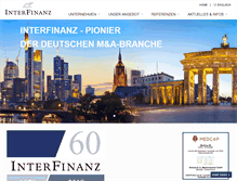 Tablet Screenshot of interfinanz.com